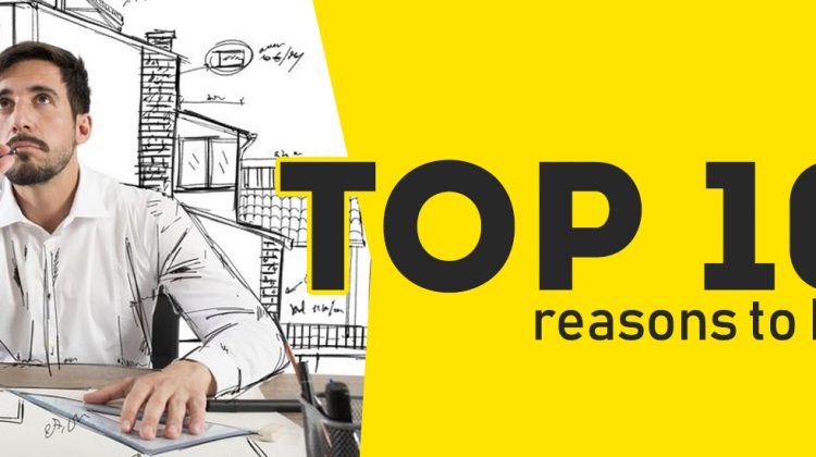 Top 10 reasons to be an architect