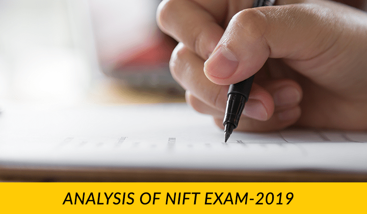 Analysis of NIFT Exam 2019