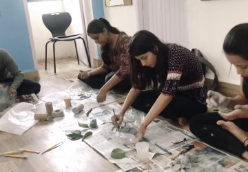 Ideaa Institute of Design Conducts Clay Modelling Class